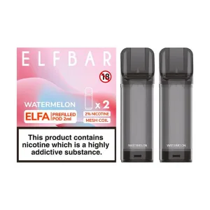 Elf Bar Elfa Yedek Kartuş Karpuzlu- 4 ml ( 1 Alana 2.si Yarı Fiyatına )