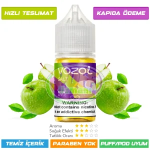 Vozol Likit Ekşi Elma Aromalı 30ml