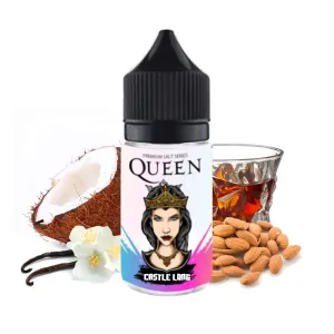 Queen Vanilya Badem ve Kokonatlı İçkili Salt Likit 30ml