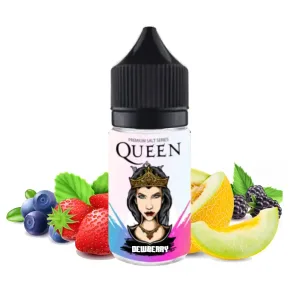 Queen Çilek Yaban Mersini Üzüm ve Kavunlu Salt Likit 30ml