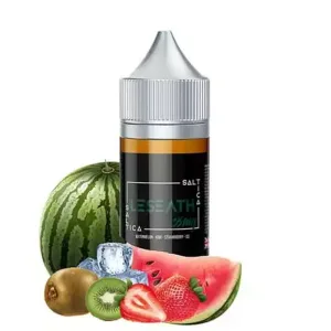 Saltica Buzlu Çilekli Karpuzlu ve Kivili Salt Likit 30ml