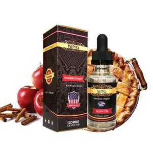 King Elmalı Turta Salt Likit 30ml