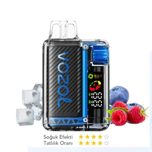 Vozol 20000 Puff Vista Serin Ahududu Yaban Mersinli Çilekli