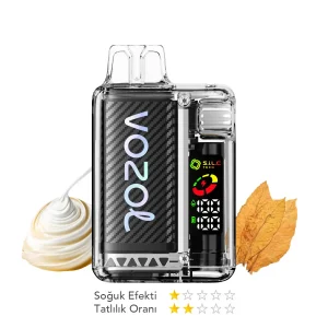 Vozol 20000 Puff Vista Vanilyalı Tütün Aromalı