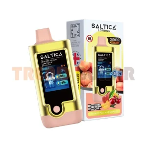 Saltica 20000 Puff Kirazlı Şeftalili Limonata